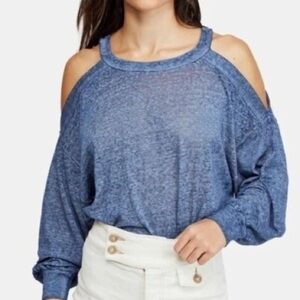 Free People Chill Out Cold Shoulder Top